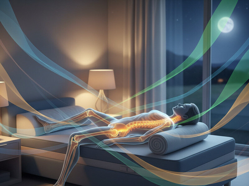 Best Sleep Positions for Lower Back and Hip Relief in Ankylosing Spondylitis hero image