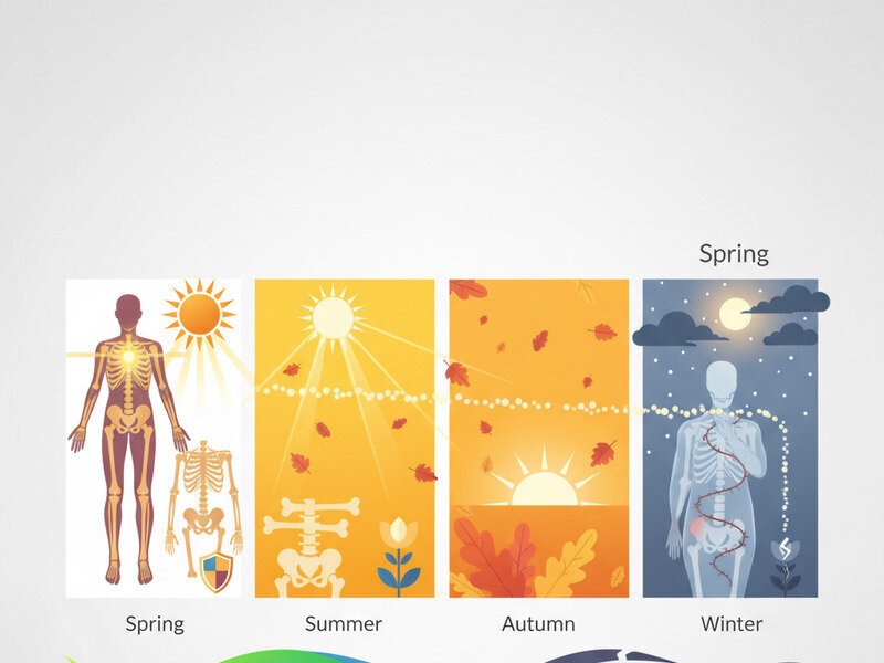 How Seasonal Changes Affect Vitamin D Levels and Symptoms hero image