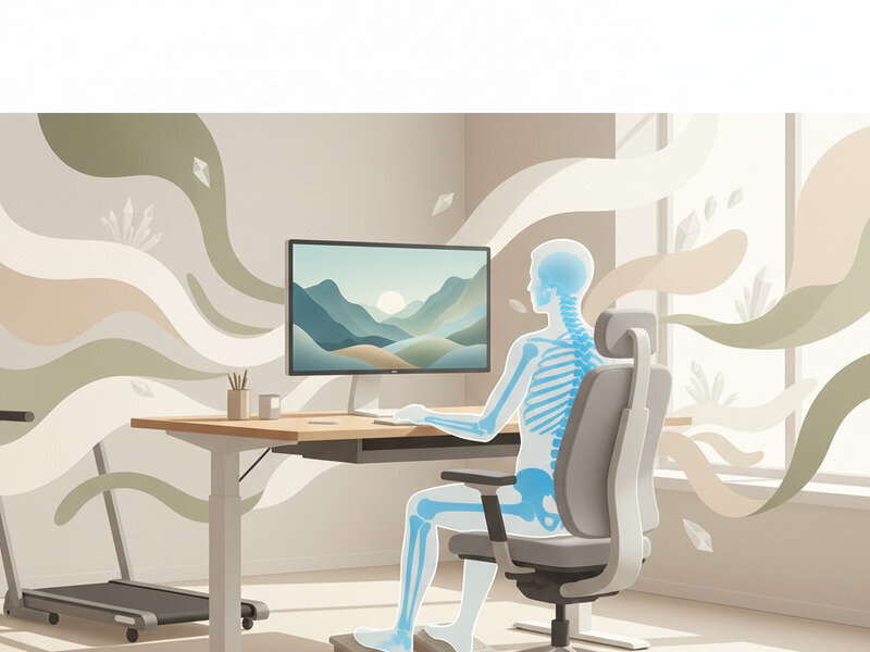 How to Set Up a Spine-Friendly Workspace at Home or Office hero image